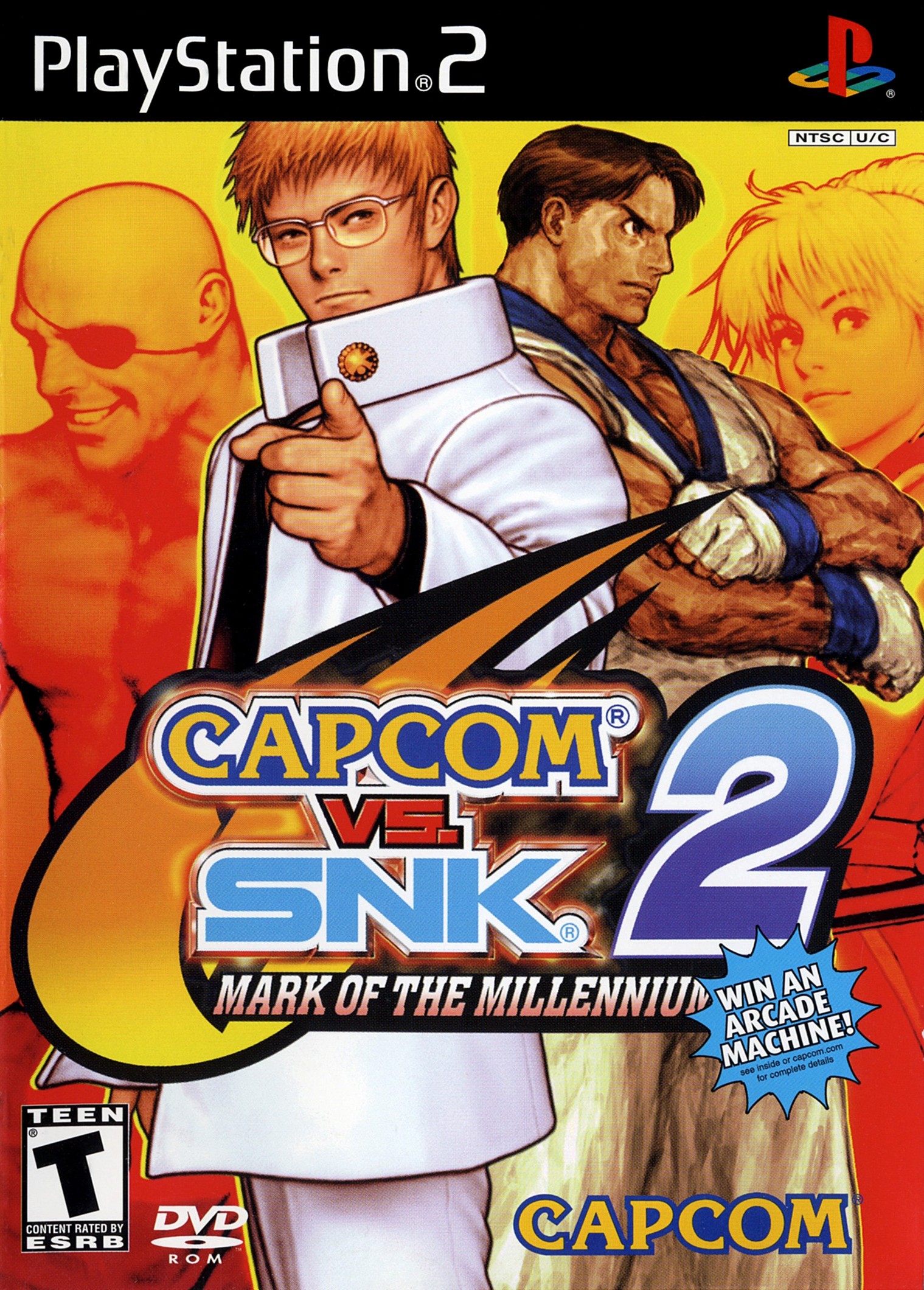 Capcom vs. SNK 2: Mark of the Millennium 2001 (PS2) (gamerip
